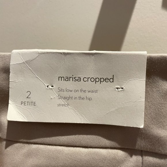 NWT Loft Marisa Cropped Capris 2p - Picture 2 of 4